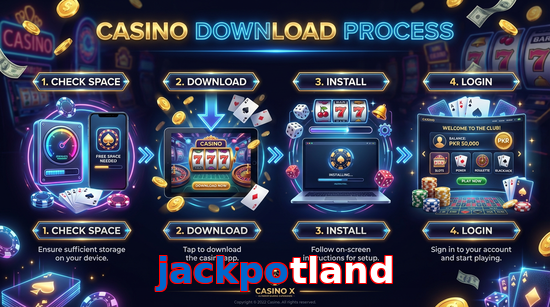 Game list for Jackpotland download section