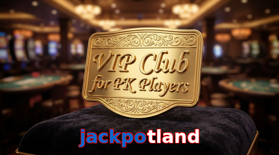 Main screen of Jackpotland vip page for PK players